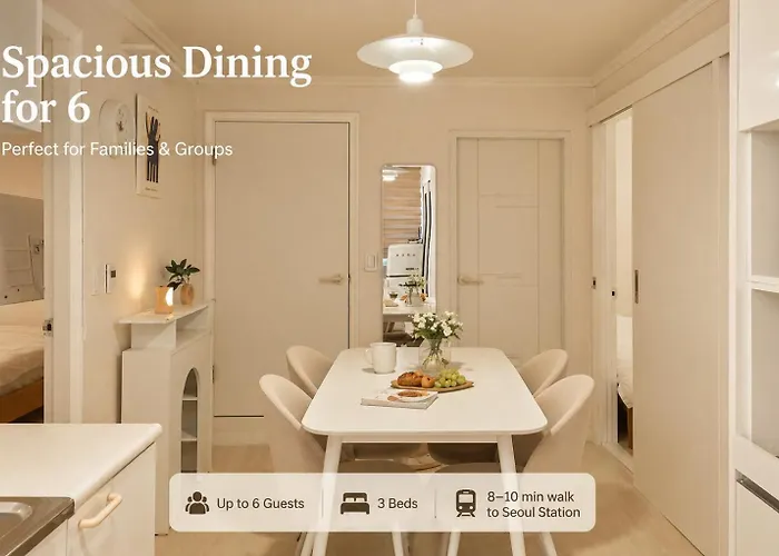 Villa Station 8min Myeongdong Hongdae Ddp Seoul